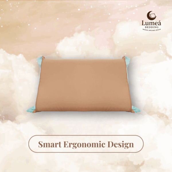 Somina kids latex pillow with cover